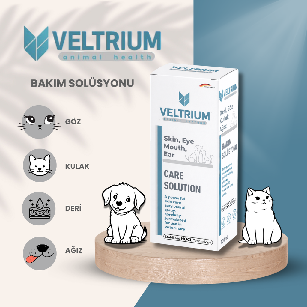 Veltrium - Kedi ve Köpek Bakım Solisyonu